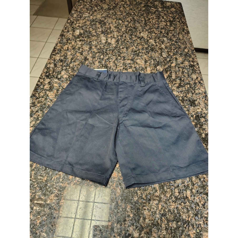 Cambridge Classics Boys Navy Blue School Uniform Shorts Adjustable Waist Size 12